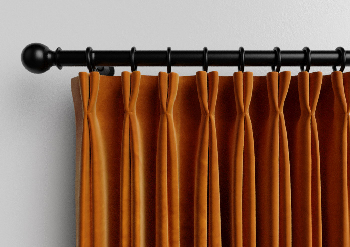 Ultra Luxe Velvet, Rust - Made to Measure Curtains - Image 10